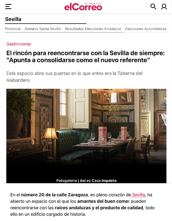 EL CORREO DE ANDALUCÍA