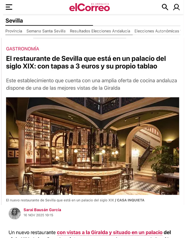 EL CORREO DE ANDALUCÍA