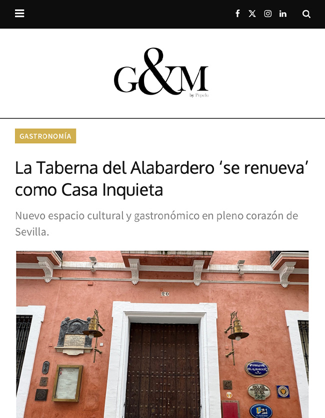 GASTRONOMÍA Y MODA